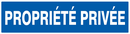 PROPRIETE PRIVEE 200x52mm INFORMATION 200X52