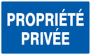 PROPRIETE PRIVEE 330x200mm INFORMATION 330X200