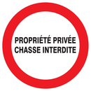 PROPRIETE PRIVEE CHASSE INTERDITE D.300m INTERDICTION DIAM, 300