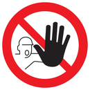 ACCES INTERDIT AUX PERSONNES NON AUTORIS INTERDICTION DIAM, 300