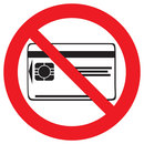 CARTES MAGNETIQUES INTERDITES D.300mm INTERDICTION DIAM,300