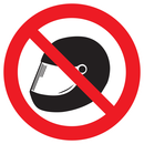 CASQUE INTERDIT D.300mm INTERDICTION DIAM,300