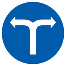 VIRAGE A DROITE OU A GAUCHE D.300mm OBLIGATION DIAM, 300