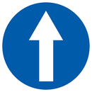 SENS OBLIGATOIRE (tout droit) D.420mm OBLIGATION DIAM, 420