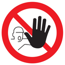 ACCES INTERDIT AUX PERSONNES NON AUTORIS INTERDICTION DIAM, 80