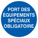 PORT DES EQUIPEMENTS SPECIAUX OBLIGATOIR OBLIGATION DIAM, 80