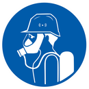 PROTECTION OBLIGATOIRE TETE/VOIES RESPIR OBLIGATION DIAM, 80