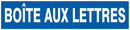 BOITE AUX LETTRES 330x75mm INFORMATION 330X75