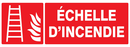 ECHELLE D'INCENDIE 330x120mm INCENDIE 330X120