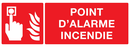 POINT D'ALARME INCENDIE 330x120mm INCENDIE 330X120
