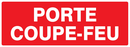 PORTE COUPE-FEU 330x120mm INCENDIE 330X120