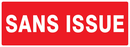 SANS ISSUE (INCENDIE) 330x120mm INCENDIE 330X120
