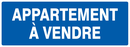 APPARTEMENT A VENDRE 330x120mm INFORMATION 330X120