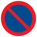 STATIONNEMENT INTERDIT D.180mm INTERDICTION DIAM, 180