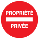 PROPRIETE PRIVEE D.180mm INTERDICTION DIAM, 180