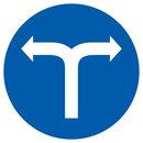 VIRAGE A DROITE OU A GAUCHE D.180mm OBLIGATION DIAM, 180