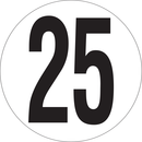 VEHICULES LIMITES A 25KM/H ADHESIF D.200 VITESSE LIMITEE