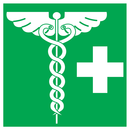 PHARMACIE 200x200mm SECOURS 200X200