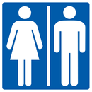 TOILETTES HOmmES/FEmmES 200X200mm INFORMATION 200X200