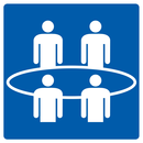 SALLE DE REUNION 200x200mm INFORMATION 200X200