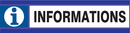 INFORMATIONS D-SIGN 180x45mm D-SIGN INFORMATION