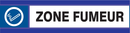 ZONE FUMEURS D-SIGN 180x45mm D-SIGN INFORMATION