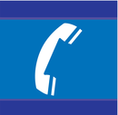 TELEPHONE D-SIGN 100x100mm D-SIGN INFORMATION