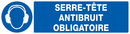 SERRE-TETE ANTIBRUIT OBLIGATOIRE 200x52m OBLIGATION 200X52 ADHESIF