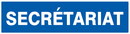 SECRETARIAT 200x52mm INFORMATION 200X52 ADHESIF