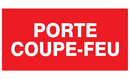 PORTE COUPE-FEU 330x200mm INCENDIE 330X200 ADHESIF