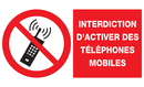 INTERDICTION D'ACTIVER DES TELEPHONES MO INTERDICTION 330X200 ADHESIF