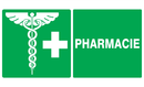PHARMACIE 330x200mm SECOURS 330X200 ADHESIF