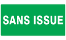 SANS ISSUE (SECOURS) 330X200mm SECOURS 330X200 ADHESIF