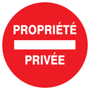 PROPRIETE PRIVEE D.300mm INTERDICTION DIAM 300 ADHESIF