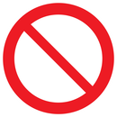 INTERDICTION D.300mm INTERDICTION DIAM 300 ADHESIF