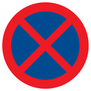 ARRET INTERDIT D.420mm INTERDICTION DIAM 420 ADHESIF