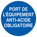 PORT DES EQUIPEMENTS ANTI-ACIDE OBLIGATO OBLIGATION DIAM 420 ADHESIF