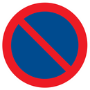 STATIONNEMENT INTERDIT D.80mm INTERDICTION DIAM 80 ADHESIF