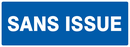 SANS ISSUE 330x120mm INFORMATION 330X120 ADHESIF