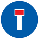 VOIE SANS ISSUE D.180mm OBLIGATION DIAM 180 ADHESIF