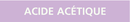 ACIDE ACETIQUE 156x26mm (20 ADHESIFS POU MARQUEUR ACIDES 156X26