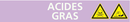 ACIDE GRAS 156x26mm (20 ADHESIFS POUR TU MARQUEUR ACIDES 156X26