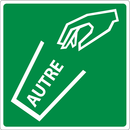 POUBELLE AUTRE ADHESIF 200x200mm ENVIRONNEMENT 200X200 ADHESIF