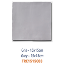 CARRELAGE FAIENCE GRIS