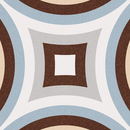 CARRELAGE 1900 DORDA CELESTE  20X20cm 1M2/BTE  25PC/BTE  G227