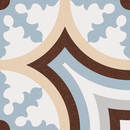 CARRELAGE 1900 BELTRI CELESTE  20X20cm 1M2/BTE  25PC/BTE  G227