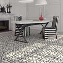 CARRELAGE 1900 JUJOL GRAFITO  20X20cm 1M2/BTE  25PC/BTE  G227