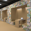 FAIENCE ZEPTO EXA  13X13cm  0,676M2/BTE 40PC/BTE  G285