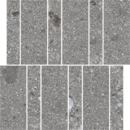 MOSAIQUE GEA AMASIA AB|C GRIS  30X30cm 1,08M2/BTE  12PC/BTE  G61