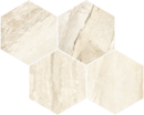 MOSAIQUE WORLD FLYSCH  ALBIENSE BEIGE 35X28cm  0,828M2/BTE  12PC/BTE  G77